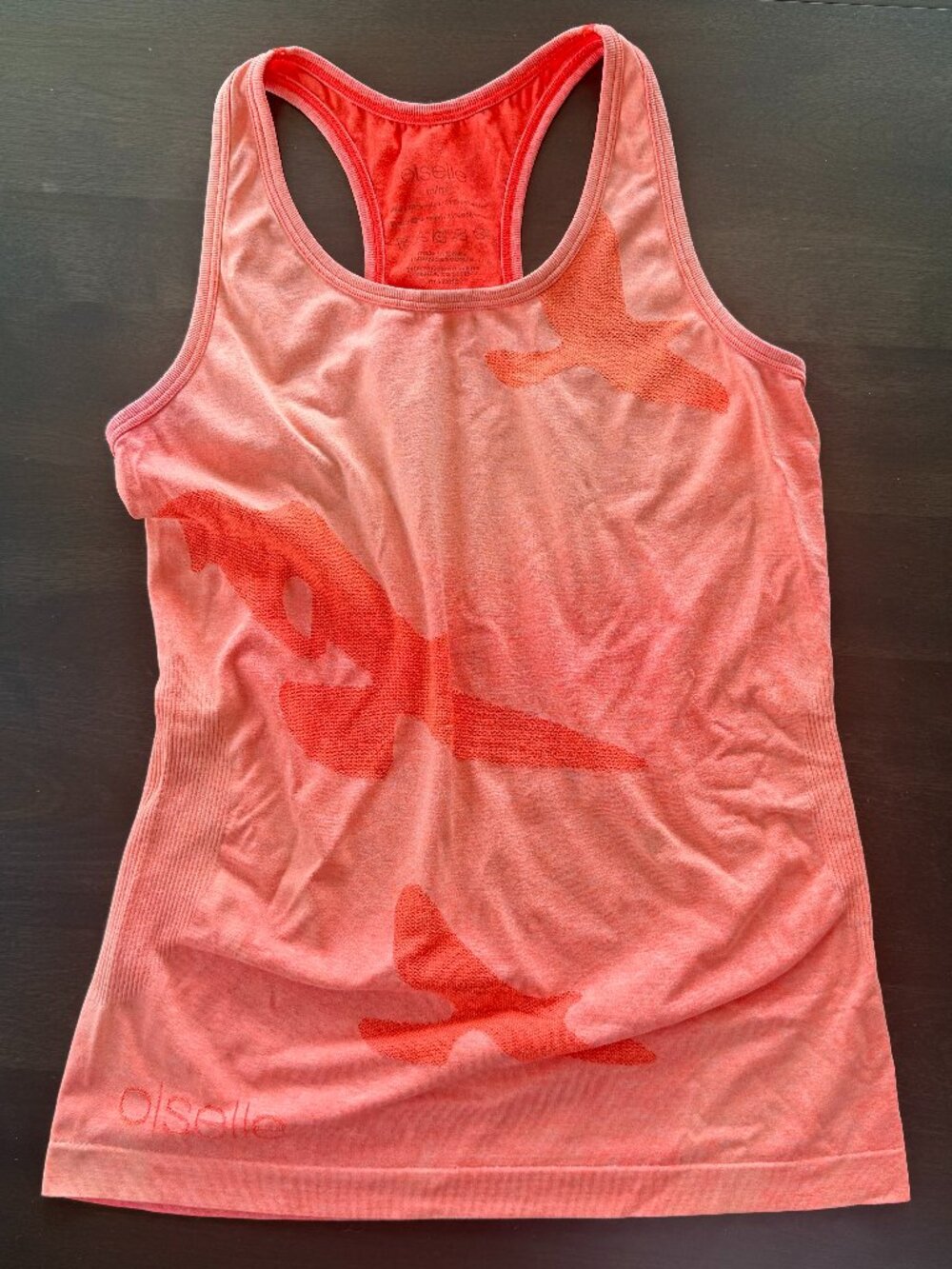 OISELLE Flyte Tank Racerback seamless tank Running Top